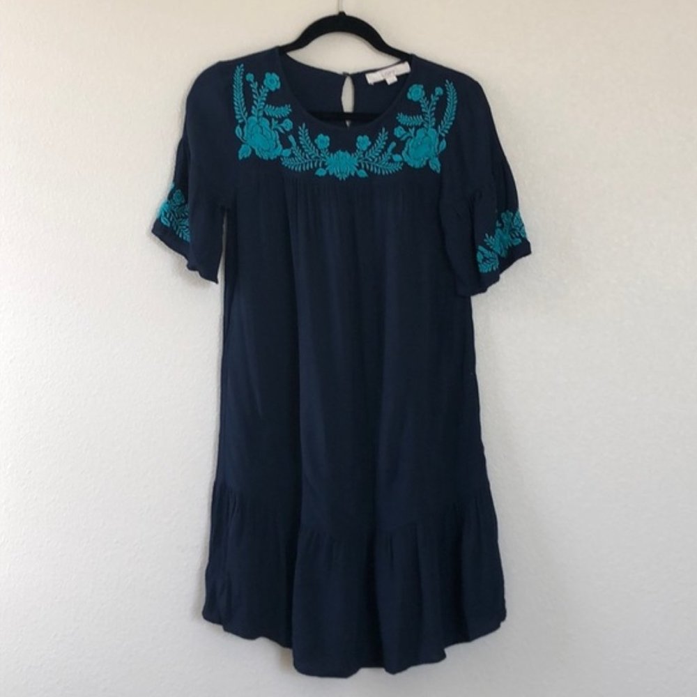 Boho Summer Embroidered LOFT Dress